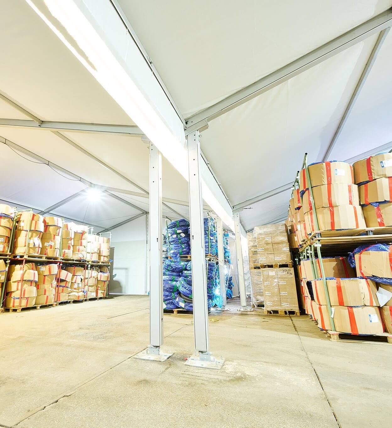 Productiehal Tijdelijke Tent